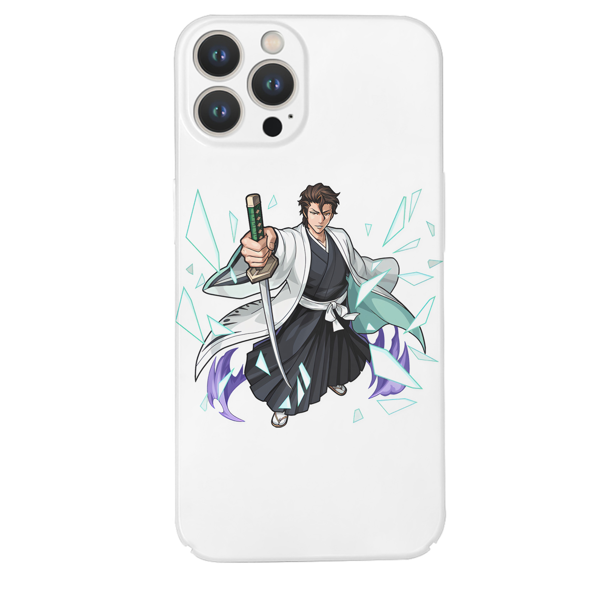 （画像用） ブリーチ 藍染 惣右介（あいぜん そうすけ） BLEACH Aizen Sousuke 【iPhone 14シリーズ対応】ハードケース